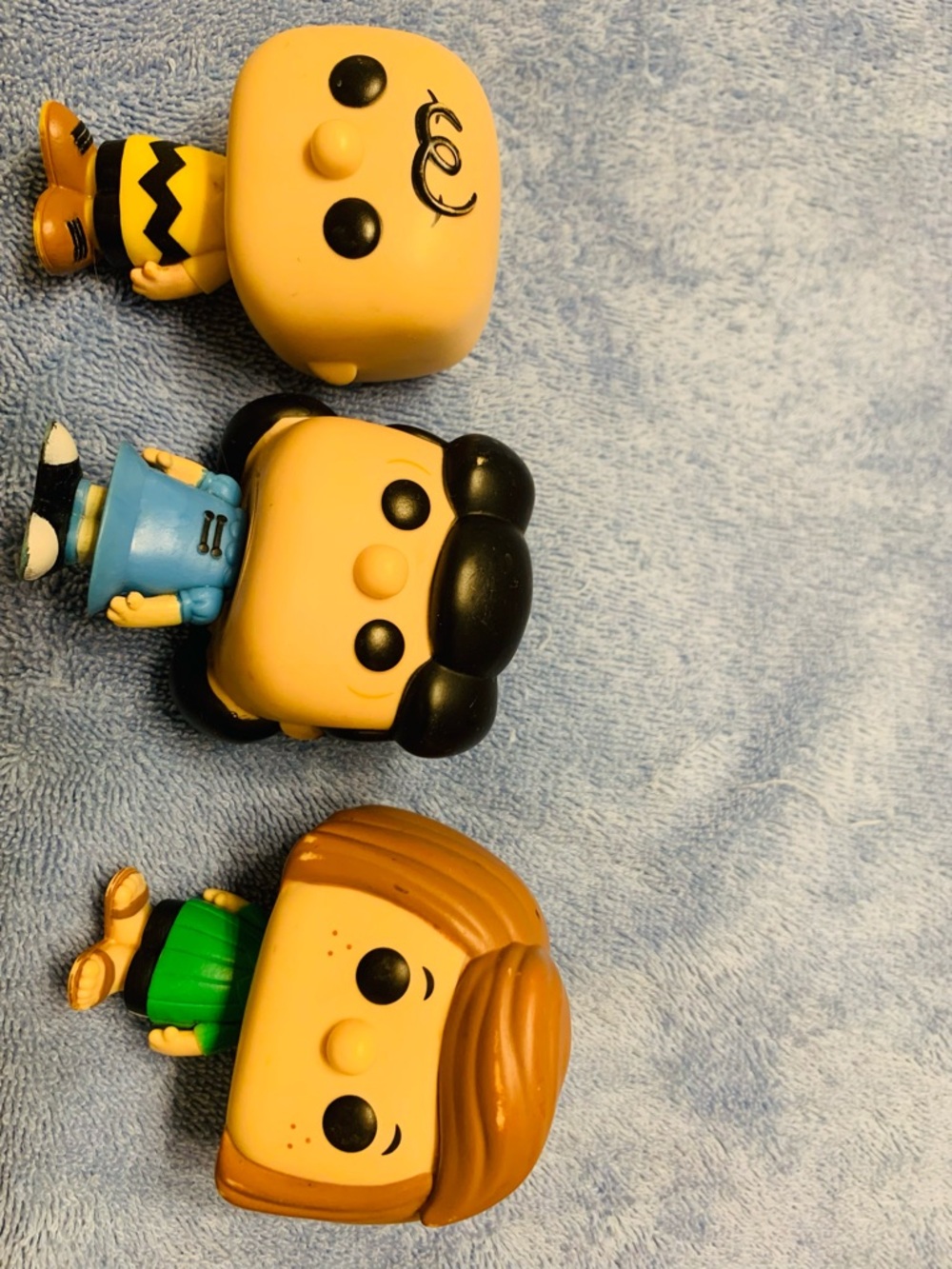 Funko Peanuts Pop! Vinyl Trio - Charlie Brown, Lucy, and Peppermint Patty